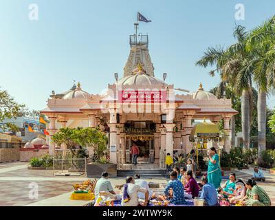 03 10 2024 Shri Kal Bhairav Mandir ou Temple à Bolundra, près de Idar Sabarkantha Gujarat Inde Asie. Banque D'Images