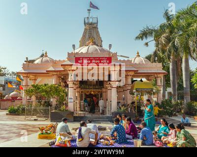 03 10 2024 Shri Kal Bhairav Mandir ou Temple à Bolundra, près de Idar Sabarkantha Gujarat Inde Asie. Banque D'Images