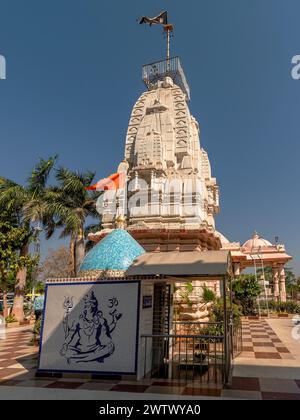 03 10 2024 Shri Kal Bhairav Mandir ou Temple à Bolundra, près de Idar Sabarkantha Gujarat Inde Asie. Banque D'Images