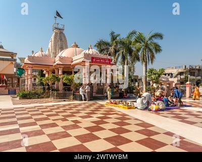 03 10 2024 Shri Kal Bhairav Mandir ou Temple à Bolundra, près de Idar Sabarkantha Gujarat Inde Asie. Banque D'Images