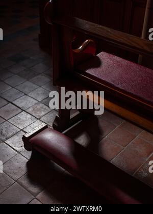 Intérieur de l'église de l'Université Newman dans la ville de Dublin, Irlande. Banque D'Images