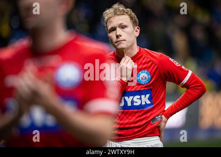 Brondby, Danemark. 17 mars 2024. Anders Klynge de Silkeborg vu après le match de 3F Superliga entre Broendby IF et Silkeborg IF au Brondby Stadion. (Crédit photo : Gonzales photo - Morten Kjaer). Banque D'Images