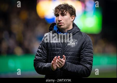 Brondby, Danemark. 17 mars 2024. Alexander Lind de Silkeborg vu après le match de 3F Superliga entre Broendby IF et Silkeborg IF au stade de Brondby. (Crédit photo : Gonzales photo - Morten Kjaer). Banque D'Images