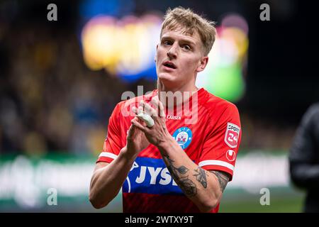 Brondby, Danemark. 17 mars 2024. Pelle Mattsson de Silkeborg vu après le match de Superliga 3F entre Broendby IF et Silkeborg IF au Brondby Stadion. (Crédit photo : Gonzales photo - Morten Kjaer). Banque D'Images