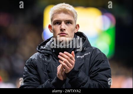 Brondby, Danemark. 17 mars 2024. Oliver sonne de Silkeborg IF après lors du match de Superliga 3F entre Broendby IF et Silkeborg IF au stade de Brondby. (Crédit photo : Gonzales photo - Morten Kjaer). Banque D'Images