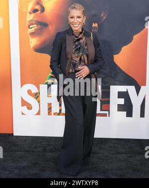 Gammy Norris arrive à la première SHIRLEY Los Angeles de Netflix qui a eu lieu au Théâtre égyptien à Hollywood, CA le mardi, ?mars 19, 2024. (Photo de Sthanlee B. Mirador/Sipa USA) Banque D'Images