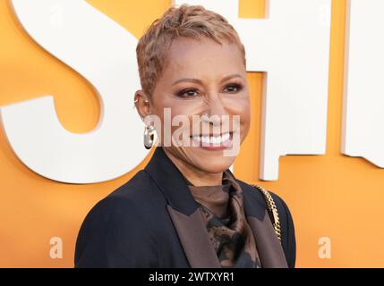 Gammy Norris arrive à la première SHIRLEY Los Angeles de Netflix qui a eu lieu au Théâtre égyptien à Hollywood, CA le mardi, ?mars 19, 2024. (Photo de Sthanlee B. Mirador/Sipa USA) Banque D'Images