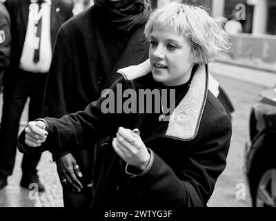 Berlin / Allemagne, 26 février 2020. L'actrice Jella Haase se dépêche à la Berlinale 2020. Crédits : Walter Gilgen Banque D'Images