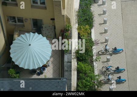 Une visite de la ville de Luxembourg Banque D'Images
