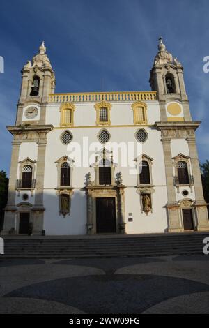 IGREJA DA VENERAVEL ORDEM TERCEIRA DE NOSSA SENHORA DO MONTE DO CARMO DE FARO , PORTUGAL Banque D'Images