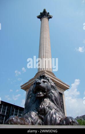 Vues sur Londres, y compris Big Ben, London Eye, chambres du Parlement, cathédrale St Pauls, colonne de Nelsons, l'éclat, Banque D'Images