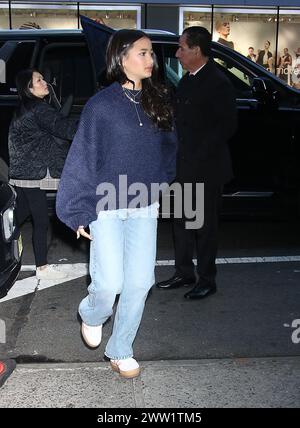 20 mars 2024 Kaylee Hottle sur Good Morning America pour parler du nouveau film Godzilla x Kong : The New Empire à New York. 20 mars 2024Credit : RW/Mediapunch Banque D'Images