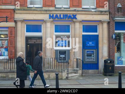 High Wycombe, Royaume-Uni. 20 mars 2024. Une succursale de la Halifax Building Society. Crédit : Maureen McLean/Alamy Banque D'Images