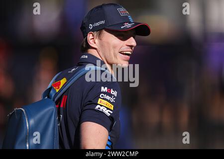 VERSTAPPEN Max (Ned), Red Bull Racing RB20, portrait lors du Rolex Australian Grand Prix de formule 1 2024, 3ème manche du Championnat du monde de formule 1 2024 du 22 au 24 mars 2024 sur le Albert Park circuit, à Melbourne, Australie Banque D'Images