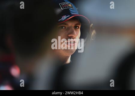 MELBOURNE, AUSTRALIE 21 mars 2024. Photo : 01 Max Verstappen (NED) Oracle Red Bull Racing dans le paddock au Rolex Australian Grand Prix 2024 de la FIA Formula 1 3ème manche du 22 au 24 mars à l'Albert Park Street circuit, Melbourne, Australie. Crédit : Karl Phillipson/Alamy Live News Banque D'Images