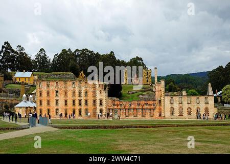 Port Arthur Tasmanie pénitencier australien site classé au patrimoine mondial de l'UNESCO Banque D'Images