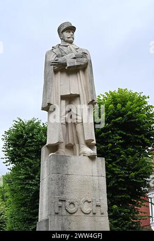 Statue de Ferdinand Foch Banque D'Images