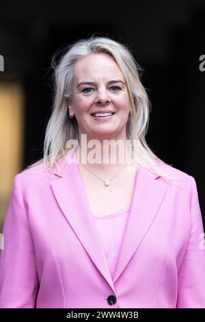 AMSTERDAM - Portrait de Marieke de Witte lors de la présentation du livre MARENGO - le processus le plus malade et empoisonné jamais. Oosterwijk, en collaboration avec la journaliste criminelle Marieke de Witte, a rendu compte de l'important processus de liquidation de Marengo pendant six ans. ANP EVA PLEVIER pays-bas OUT - belgique OUT Banque D'Images