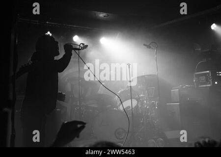 Munich, Allemagne. 20 mars 2024. Munich, Allemagne, 20 mars 2024 : Donots pendant le Mini Birthday Slam 24 au Strom, Munich. (Sven Beyrich/SPP) crédit : photo de presse sportive SPP. /Alamy Live News Banque D'Images