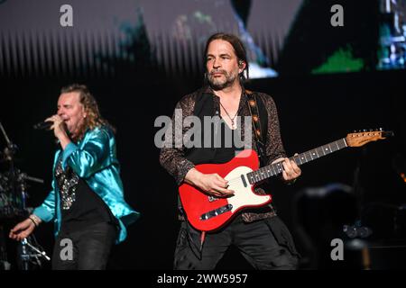 Maná : Fher Olvera, Sergio Vallin Banque D'Images