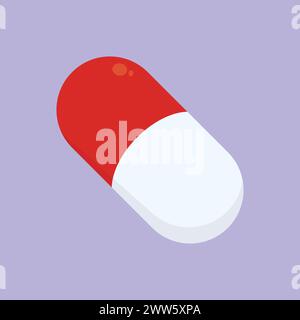 Médicament pilules illustration vectorielle icône Healthcare Medicine Doctor Pills Illustration de Vecteur