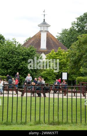 Café, Observatoire royal, Greenwich, South London, Royaume-Uni Banque D'Images