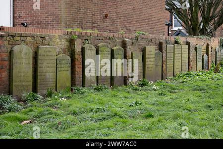 New Street Burial Ground, Leamington Spa, Warwickshire, Angleterre, Royaume-Uni Banque D'Images