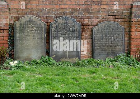 New Street Burial Ground, Leamington Spa, Warwickshire, Angleterre, Royaume-Uni Banque D'Images