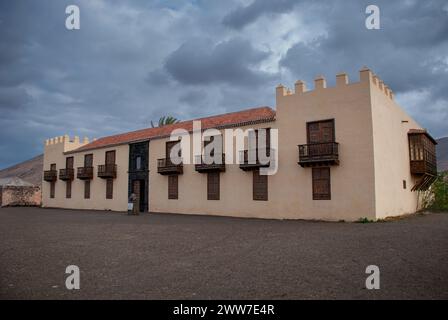 La Maison des Colonels est située dans la municipalité de la Oliva. Banque D'Images