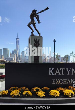 Katyn Memorial, dédié aux victimes du massacre de Staline 5 mars 1940 Katyn, Jersey City, NJ, USA Banque D'Images