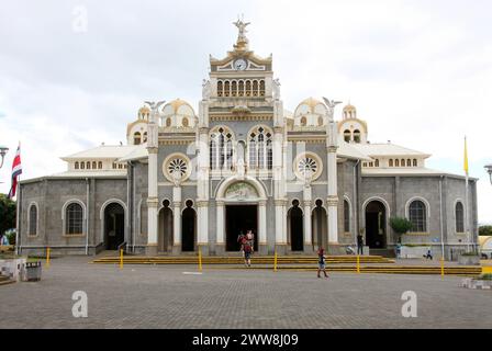 Basilica de Nuestra Senora de los Angeles (Sanctuaire de notre-Dame des Anges), Cartago, Costa Rica, Amérique centrale. Banque D'Images