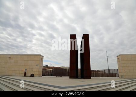 Mémorial de la Shoah de Bologne en Italie Banque D'Images