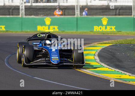 02 O'SULLIVAN Zak (gbr), ART Grand Prix, Dallara F2 2024, action lors de la 3ème manche du Championnat FIA de formule 2 2024 du 22 au 24 mars 2024 sur l'Albert Park circuit, à Melbourne, Australie Banque D'Images