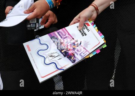 Melbourne, Australie. 23 mars 2024. Championnat du monde de formule 1, Rd 3, Grand Prix d'Australie, samedi 23 mars 2024. Albert Park, Melbourne, Australie. Crédit : James Moy/Alamy Live News Banque D'Images