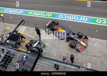 Melbourne, Australie. 23 mars 2024. 01 VERSTAPPEN Max (nld), Red Bull Racing RB20, action lors du Rolex de formule 1 Grand Prix d'Australie 2024, 3ème manche du Championnat du monde de formule 1 2024 du 22 au 24 mars 2024 sur le circuit Albert Park, à Melbourne, Australie - photo DPPI crédit : DPPI Media/Alamy Live News Banque D'Images