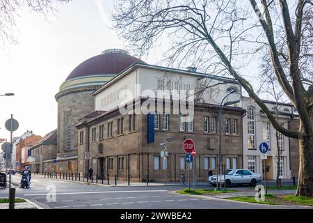 Offenbach am main : ancienne synagogue de la Kaiserstrasse à Francfort Rhin-main, Hesse, Allemagne Banque D'Images