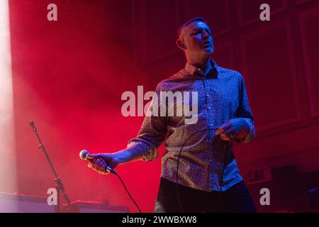 Newcastle, Royaume-Uni - 22 mars 2024. Tapis Inspiral se produisent à l'O2 City Hall, Newcastle. Crédit photo : Jill O'Donnell / Alamy Live News Banque D'Images