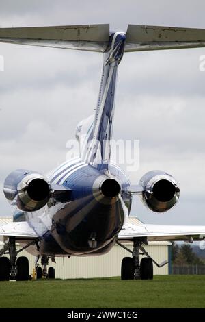 Boeing 727-2X8 M-STAR, Starling Aviation. Immatriculée sur l'île de Man. Banque D'Images