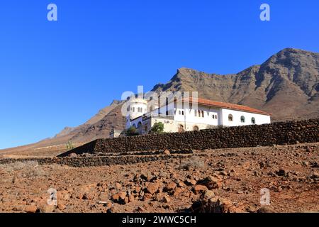 Chemin vers la Casa Villa Winter à Jandia Peninsula, Cofete, Fuertevertura, îles Canaries en Espagne Banque D'Images