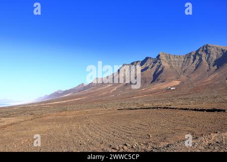 Chemin vers la Casa Villa Winter à Jandia Peninsula, Cofete, Fuertevertura, îles Canaries en Espagne Banque D'Images