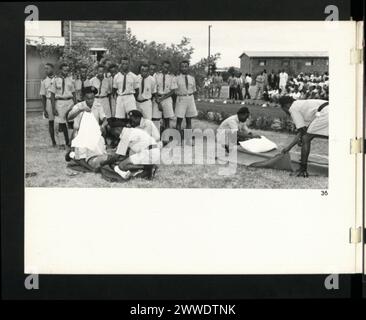 La John Ambulance Brigade en Afrique de l'est fournit des services de premiers soins, de soins d'urgence et d'assistance médicale. Banque D'Images