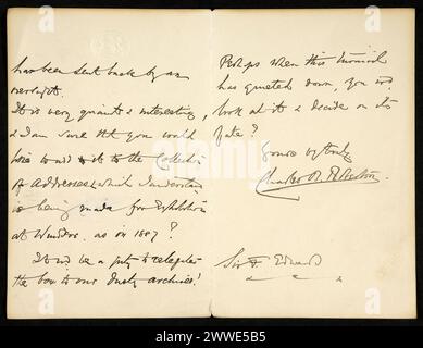 PP1-362 (2) Samoa lettre Description : de sujets britanniques résidant aux Samoa : adresse à la reine Victoria lors de son jubilé de diamant. Sur des couvertures en bois décorées de conception indigène ; lettre de C. B. Robertson à Sir F. Edwards jointe. Date : 1897 Jubilé, queenvictoria, pp1, adresse loyale Banque D'Images