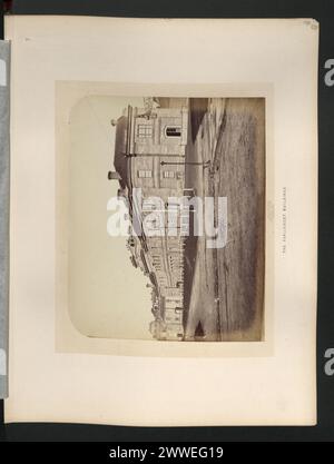 Les bâtiments du Parlement en Tasmanie, en Australie, abritent des bureaux législatifs et des chambres pour les délibérations gouvernementales. Banque D'Images