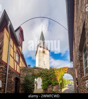 Église Mariä de Himmelfahrt à Fankel Bruttig-Fankel Mosel Rheinland-Pfalz, Rhénanie-Palat Allemagne Banque D'Images