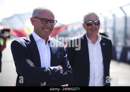 Lors du Rolex Australian Grand Prix 2024 de formule 1, 3ème manche du Championnat du monde de formule 1 2024 du 22 au 24 mars 2024 sur le Albert Park circuit, à Melbourne, Australie Banque D'Images