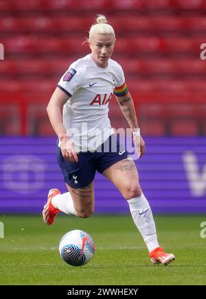 Tottenham Hotspur's Bethany England lors du match de Super League féminine des Barclays à Ashton Gate, Bristol. Date de la photo : dimanche 24 mars 2024. Banque D'Images