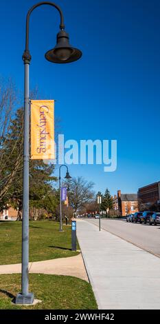 Bâtiments sur le campus du Gettysburg College Banque D'Images