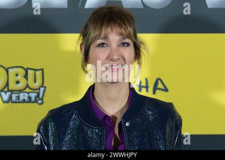 Paris, France. 24 mars 2024. Caroline Anglade présente à la première de Ducobu passe au Vert à l'UGC Normandie à Paris, France, le 24 mars 2024. Photo par Aurore Marechal/ABACAPRESS.COM crédit : Abaca Press/Alamy Live News Banque D'Images