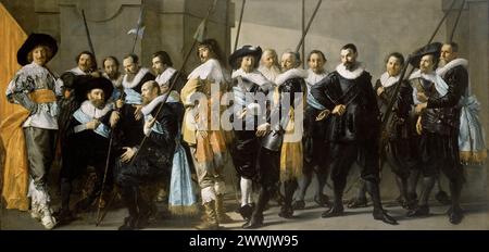 Pieter Codde, de Magere Compagnie - la compagnie du capitaine Reinier Reael et du lieutenant Cornelis Michielsz. Blaeuw, 1637 Frans Hals / Pieter Codde Banque D'Images