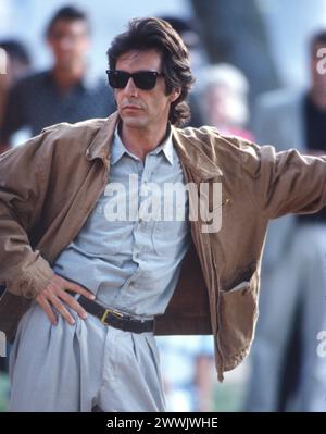 1996Al Pacino sur le plateau de Frankie et Johnny John Barrett/PHOTOlink.net / MediaPunch Banque D'Images